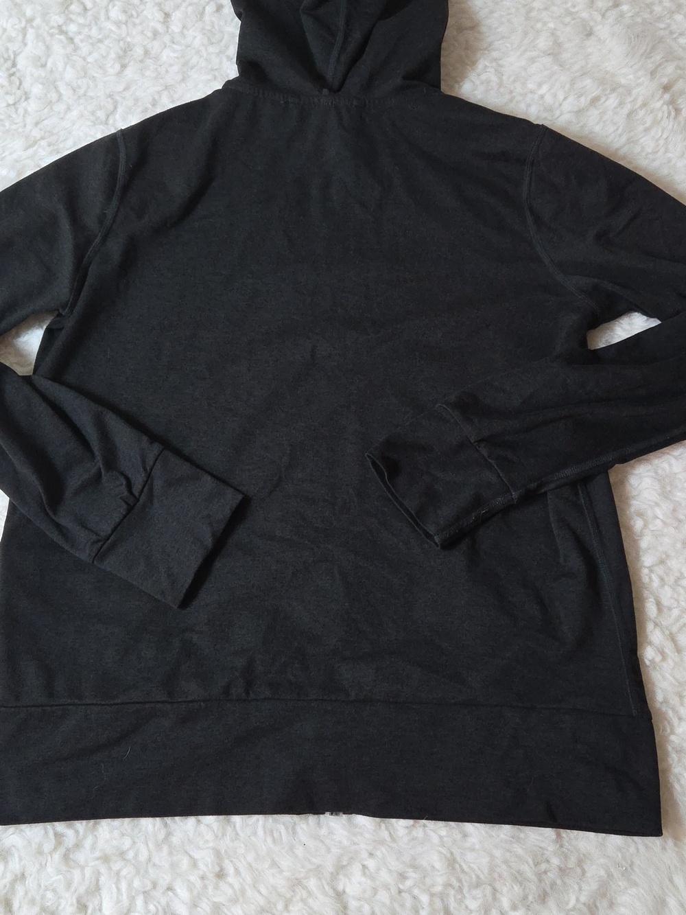 Vuori Halo Perfomance Hoodie 2.0 Sz XS Black Heather - Picture 9 of 12